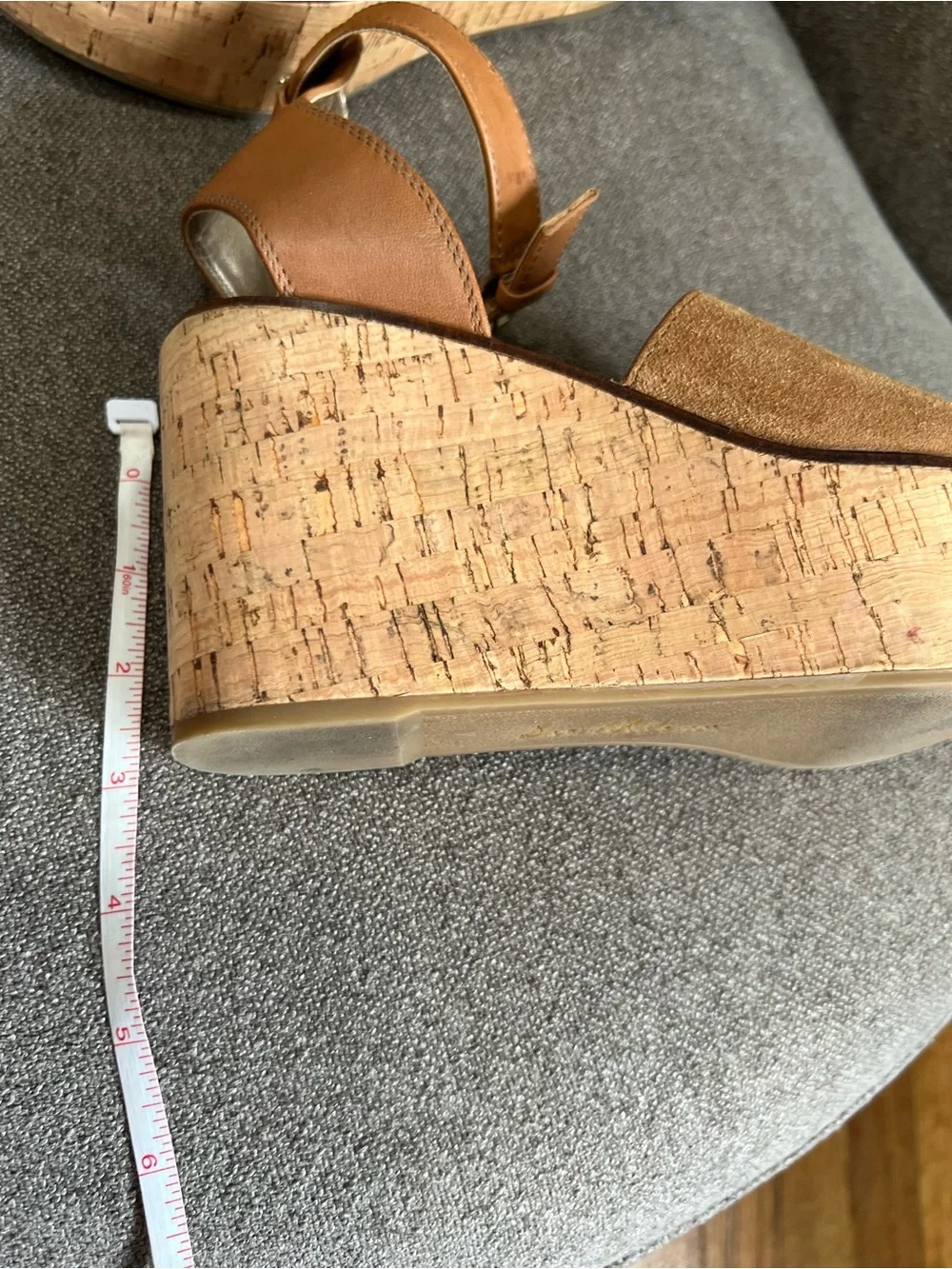 Sam Edelman platform suede Devin sandals size 7